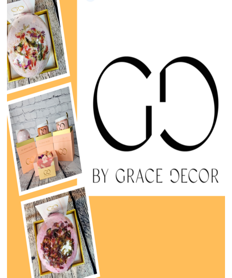 By Grace Decor Luxury Bath Gift Basket