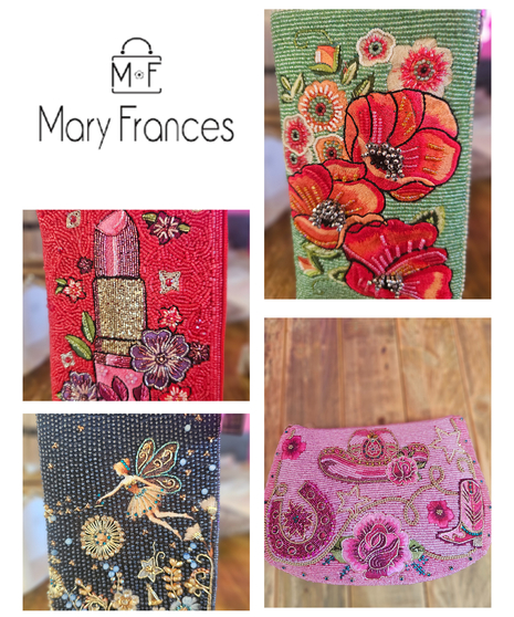Mary Frances Hand Beaded Bags
