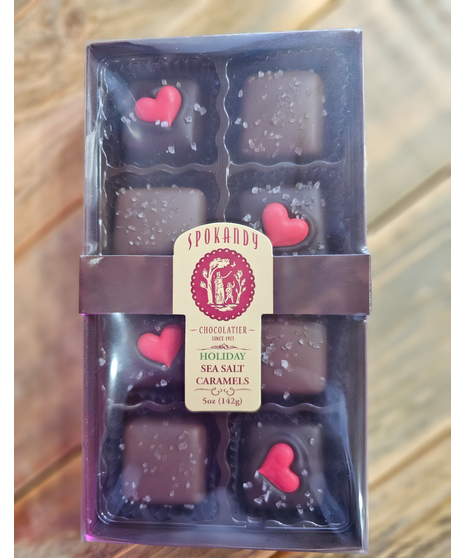 Spokandy Sea Salt Caramels