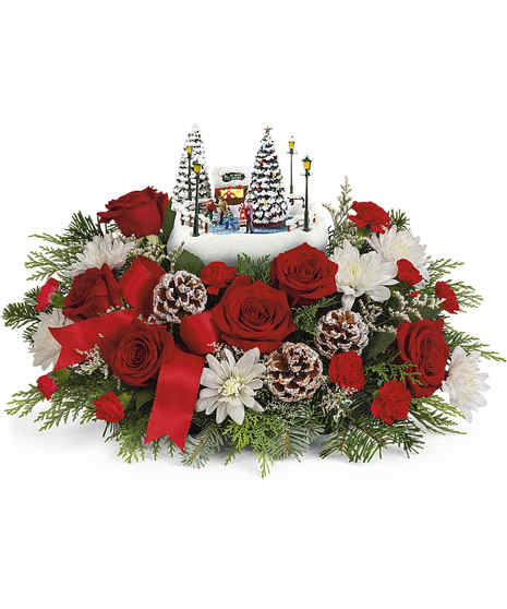 Thomas Kinkade Holiday Skate Party