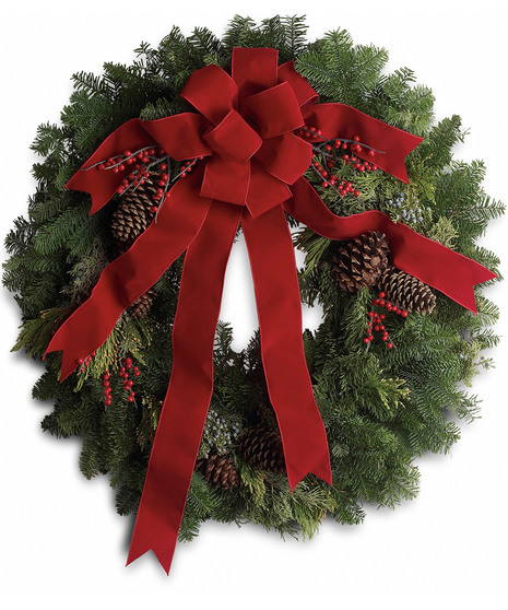 Winter Holiday Wreath