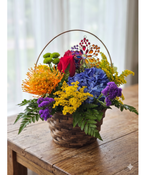 Kaleidoflora Basket