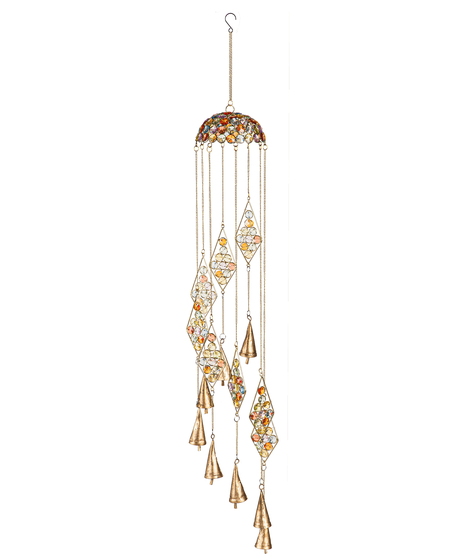 A collection of windchimes
