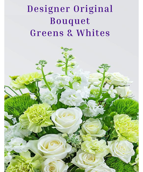 Designer Choice White & Green