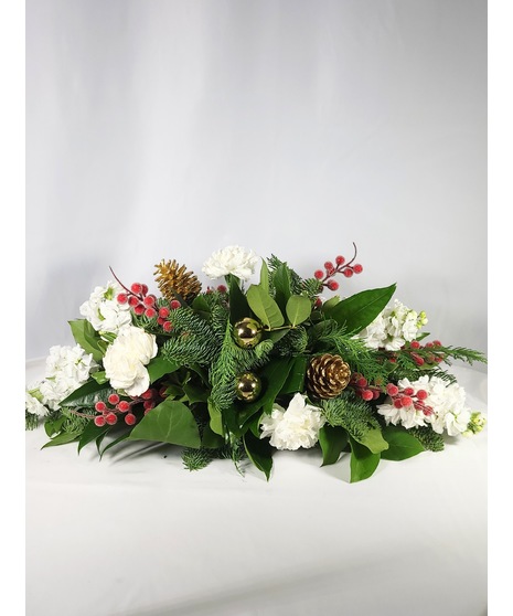 White Christmas Centerpiece