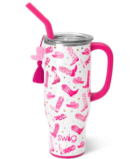 Upgrade your hydration with Swig Life. Fashion meets function. Dishwasher safe, cupholder friendly, and designed to keep your drinks ice-cold all day long
